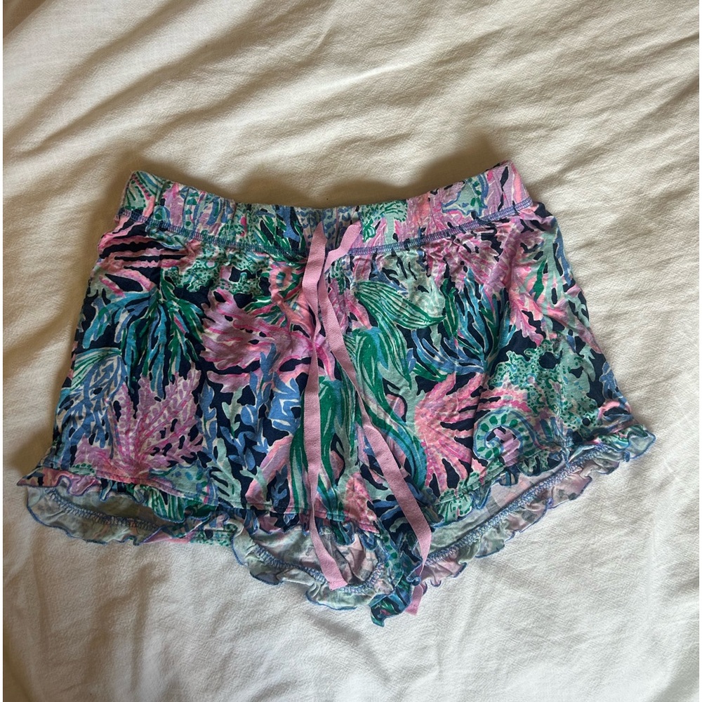 Lily Pulitzer pajama shorts